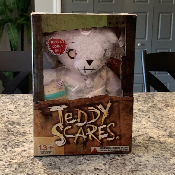 Teddy Scares Other - NIB Collectors EXTREME LIMITED EDITION Teddy Scares Headless Bride Teddy Bear